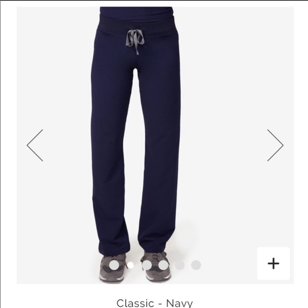 FIGS Livingston Scrub Pants Navy